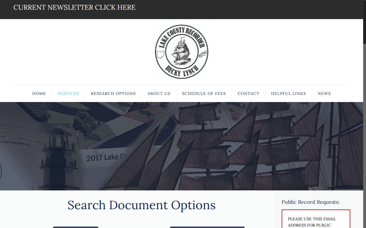 Painesville residents directory Lake County Recorder document search options