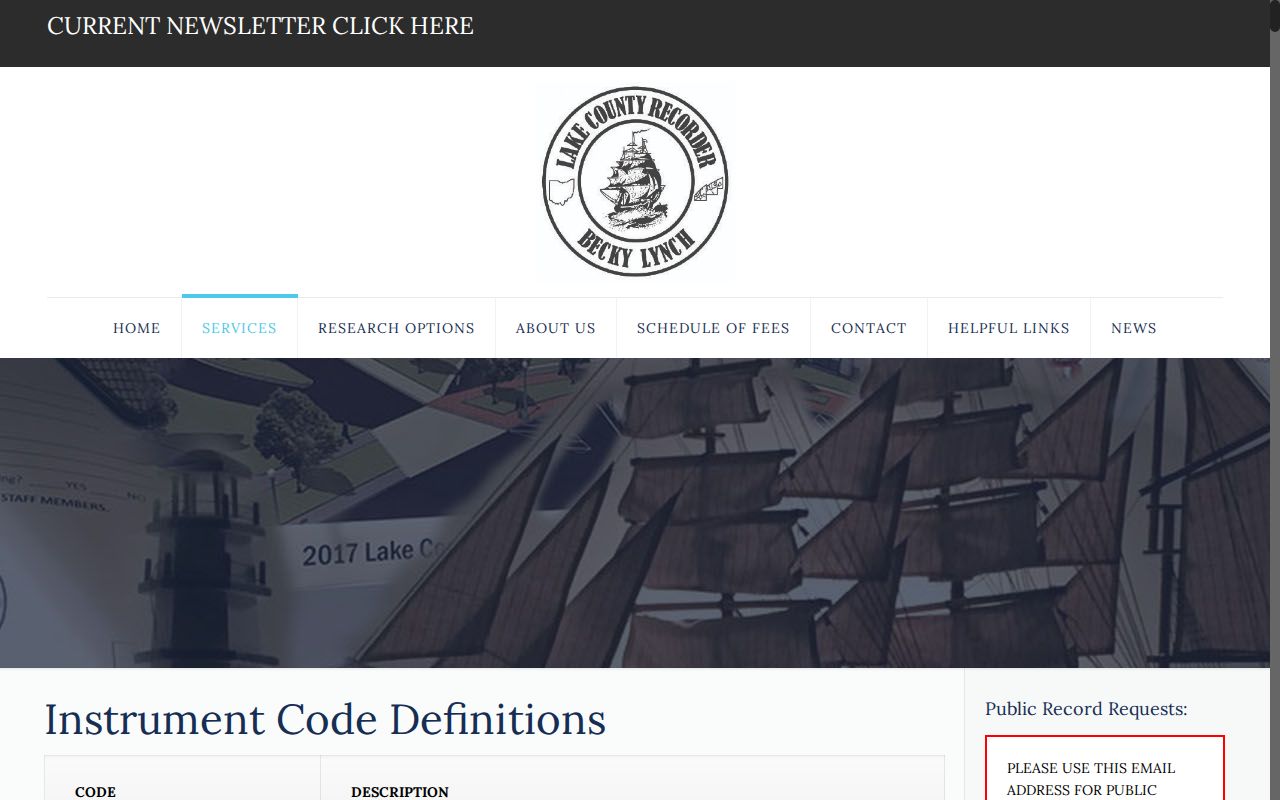 Painesville previous residents Lake County Recorder document type index